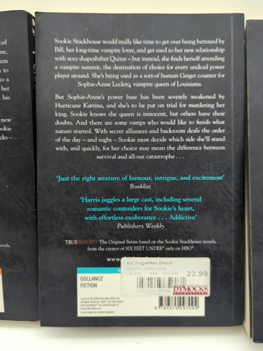 3x Dead Series by Charlaine Harris (Paperback) As An Doornail All Together Dead… by Charlaine Harris