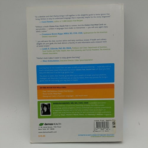 Gluten-free Hassle-free, Healthy Dieting Cookbook by Marlisa Brown by Marlisa Brown
