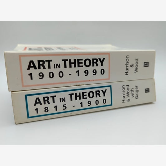 2x Art In Theory Books 1815-1900-1990 by Paul Wood & Charles Harrison by Paul Wood Charles Harrison — photo 2