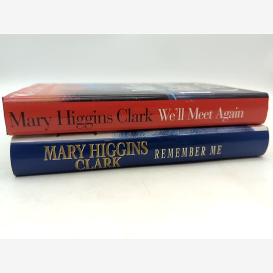 2x Mary Higgins Clark Hardcover Bundle We'll Meet Again & Remember Me by Mary Higgins Clark — photo 2