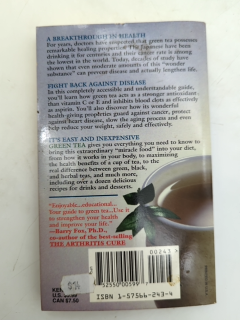 Green Tea by Nadine Taylor (Paperback, 1998) Health by Nadine Taylor