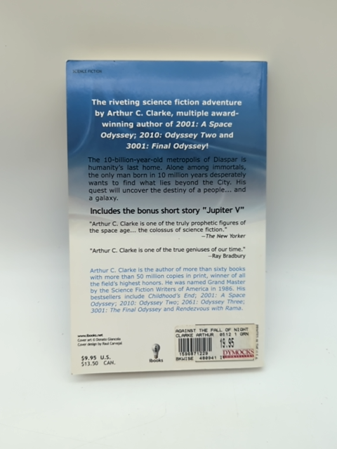 Against the Fall of Night (Science Fiction Classics) by Arthur C. Clarke SciFi by Arthur C. Clarke