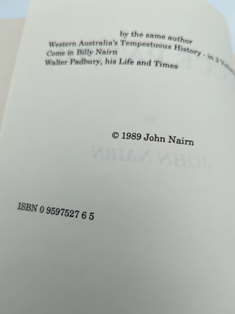 Recce Patrol by John Nairn (Paperback, 1989) 1st Edition Signed by John Nairn