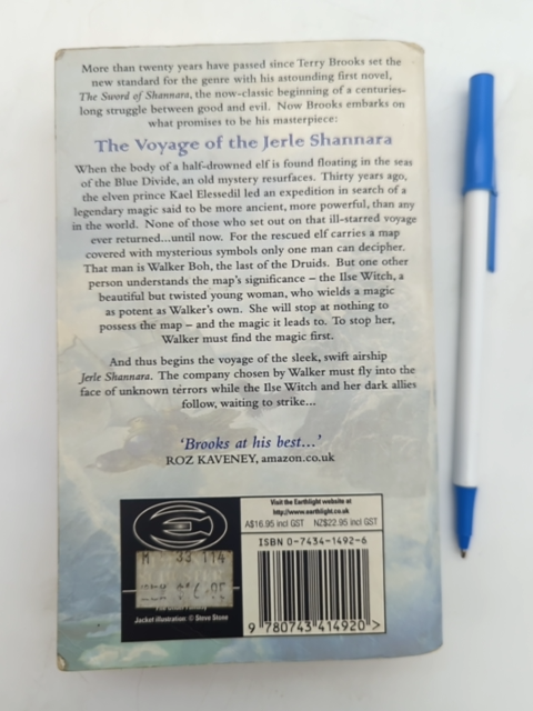 The Voyage Of The Jerle Shannara Ilse Witch by Terry Brooks, Fantasy by Terry Brooks