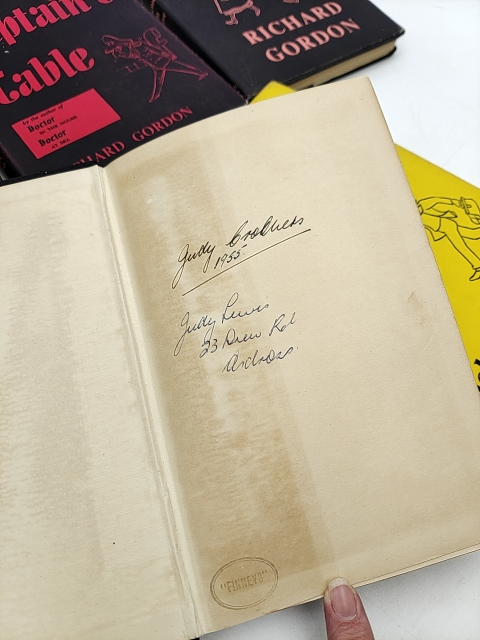 Richard Gordon Bundle 8x Vintage Doctor Series Hardcover Novels: The Captain'… by Richard Gordon