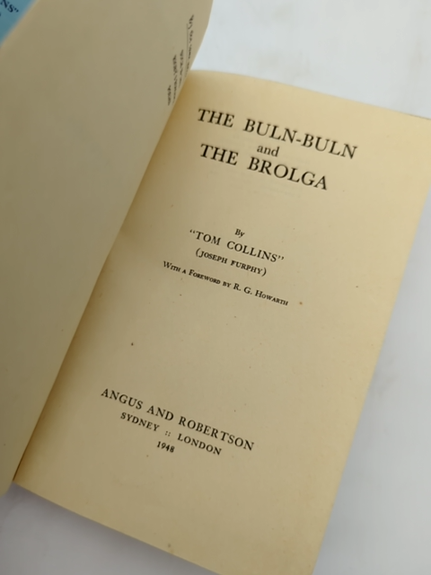 The Buln-Buln And The Brolga by Tom Collins (Hardcover, 1948) 1st Edition by Tom Collins
