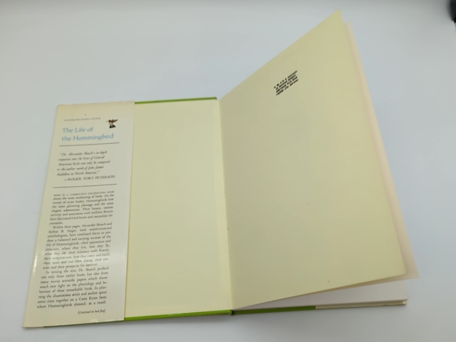 Life of the Hummingbird by Alexander F. Skutch (Hardcover, 1974) 0706403045 by Alexander F. Skutch