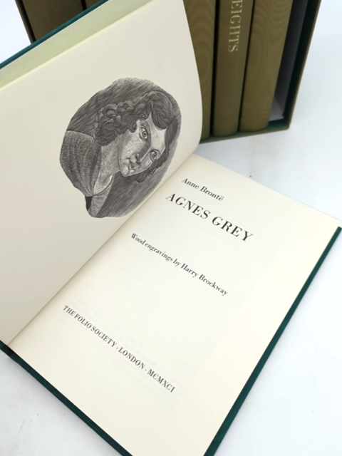 Charlotte Emily Anne Bronte: The Complete Novels, Folio Society, Box Set 1991 by Emily & Anne Bronte Charlotte