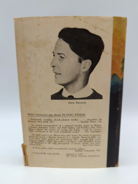 Flying Finish by Dick Francis (Hardcover, 1968) Mystery, Horse Thriller Novel by Dick Francis