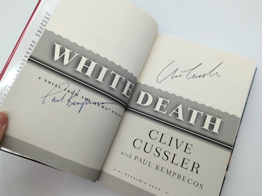 White Death (numa Files) by Clive Cussler & Paul Kemprecos, Adventure Signed by Paul Kemprecos, Clive Cussler