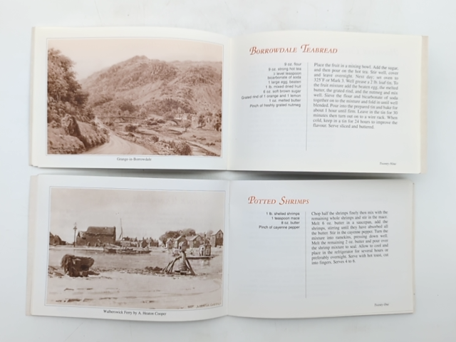 6 x Mini Baking Books by J Salmon: Suffolk, Lakeland, Scottish Teatime Recipes by J Salmon