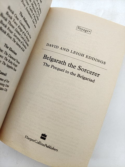 Belgarath The Sorcerer The Prequel To The Belgariad by David & Leigh Eddings by David Eddings, Leigh Eddings