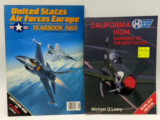 5x US airforce books and magazines, Warbirds of the West Coast +more... by Various Authors