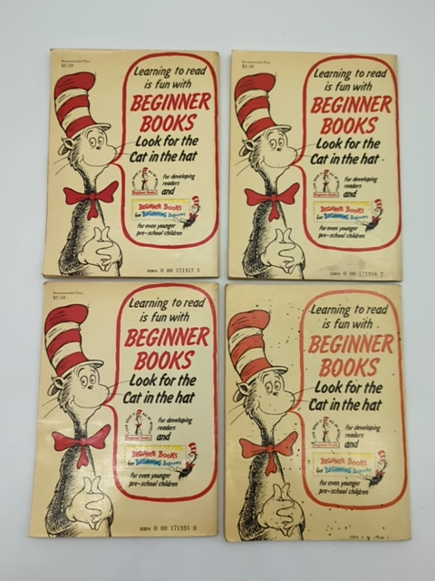 Dr Seuss & Theo Lesieg Paperback Bundle 4x Paperback Books, all First Edition… by "Dr Seuss Theo Lesieg"
