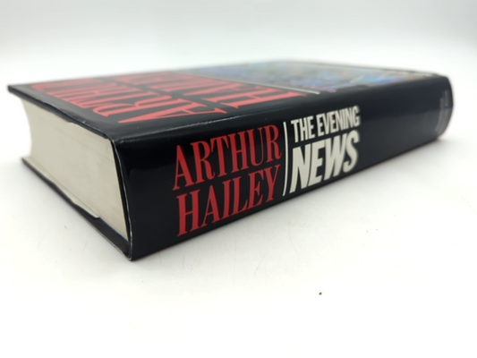 The Evening News by Arthur Hailey (Hardcover, 1990) 1st Edition by Arthur Hailey