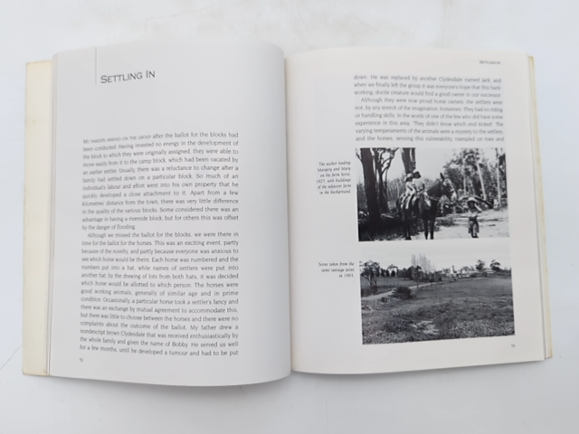 Barefoot in the Creek by LC Burton, Margaret River WA History, pbk 1999, Signed by L C Burton
