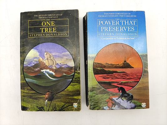 Stephen Donaldson Paperback Bundle 2x Thomas Covenant Books by Stephen Donaldson