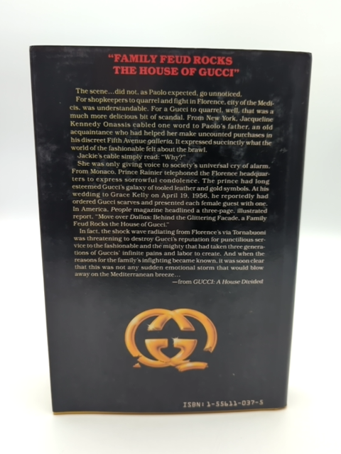 Gucci: A House Divided by Gerald McKnight (Hardcover, 1987) Fashion Design Book by Gerald Mcknight