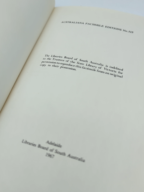 Wanderings in New South Wales George Bennett 1967 Facsimile Ed of 1834 2 Vols by George Bennett