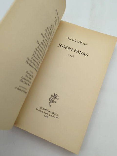 Sir Joseph Banks by Patrick O'Brian (Paperback, 1994) Biography, Botany by Patrick O'Brian