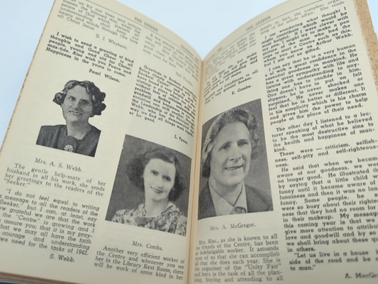 The Seeker (Cloth Bound, 1941) Western Australian WA Healing Christianity Rare by Various Authors