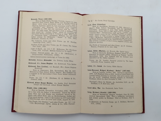 Bibliography of Queensland Verse by J H Hornibrook (Hardcover, 1953) Poetry by J H Hornibrook