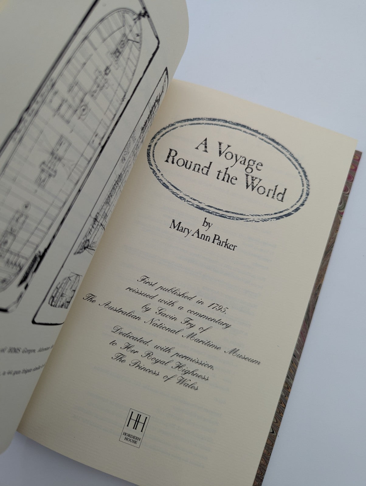 Voyage Round The World (facsimile) Australian Maritime Series, Mary Ann Parker by Mary Ann Parker