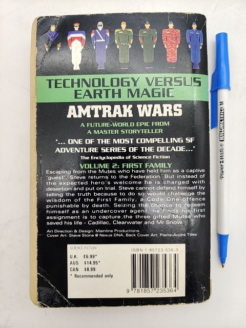 Amtrak Wars: First Family by Patrick Tilley (Paperback, 1998) Science Fiction by Patrick Tilley
