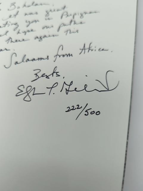 Broken Spears: A Maasai Journey by Elizabeth Gilbert (Hardcover 2003 1st Signed) by Elizabeth L. Gilbert