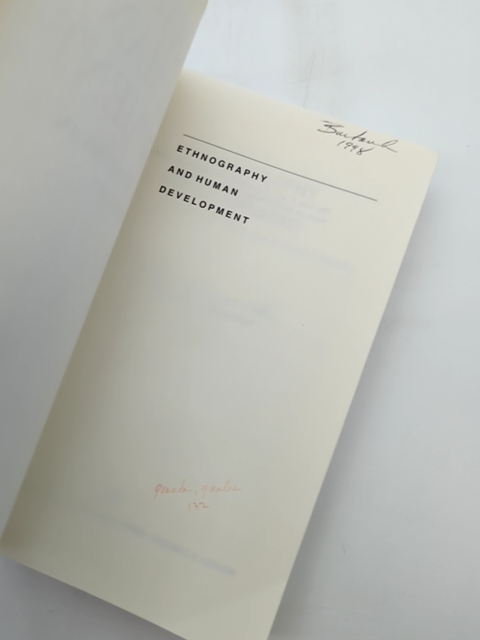 Ethnography And Human Development Context And Meaning In Social Inquiry, Anne C by Anne Colby