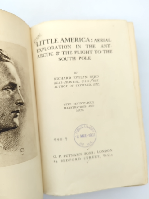 Little America by Richard Evelyn Byrd (Hardcover, 1931) by Richard Evelyn Byrd