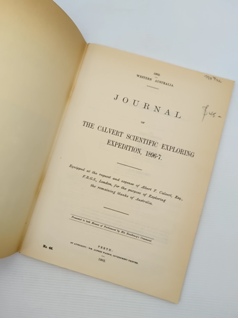 Journal Of The Calvert Scientific Exploring Expedition, 1896-7 Equipped At The R by Hesperian Press
