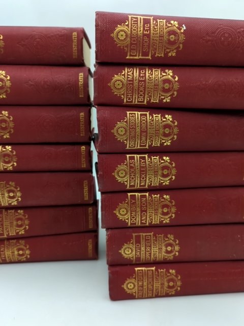 Charles Dickens 14 Illustrated Volumes, Facsimile Author's Favourite Edition by Charles Dickens