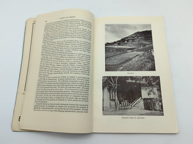 The Geographical Journal Volume LXXXIV6 No 6 Royal Geographical Society Map rare by The Royal Geographical Society