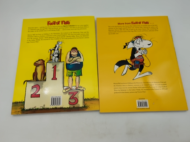 7x Footrot Flats Murray Ball Lot: Sports Collection; Dog's Tale; Cry Grey Ghost… by Murray Ball