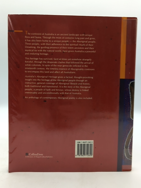 Australia's Aboriginal Heritage by Jean A Ellis, History, Dreamtime, Culture by Jean Ellis