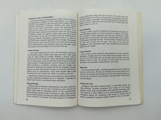 Working with Aborigines in Remote Areas by John Sherwood, De Hoog by "John Sherwood John De Hoog"