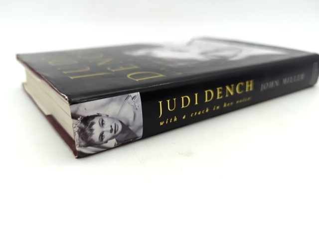 Judi Dench With a Crack in Her Voice by John Miller (Hardcover 1998) 1st Edition by John Miller