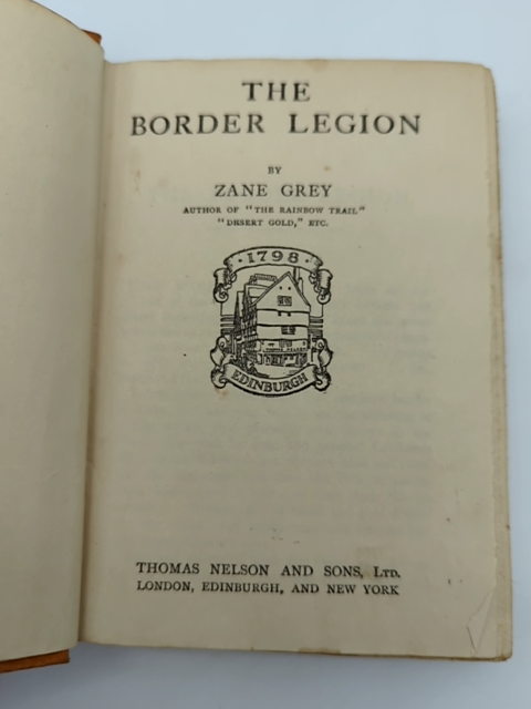 4x Zane Grey Book Bundle The Vanishing American, Desert of Wheat, Border Legion… by Zane Grey