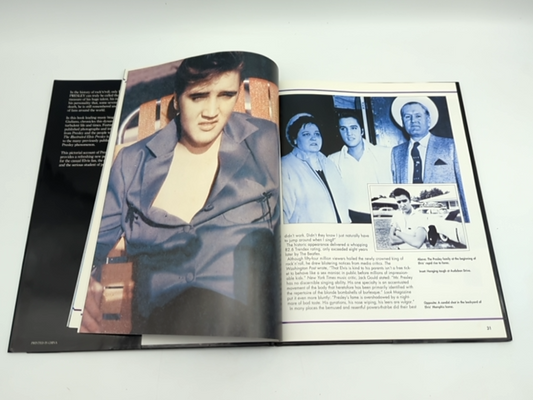 The Illustrated Elvis Presley by Geoffrey Giuliano, Music Coffee Table Book by Geoffrey Giuliano