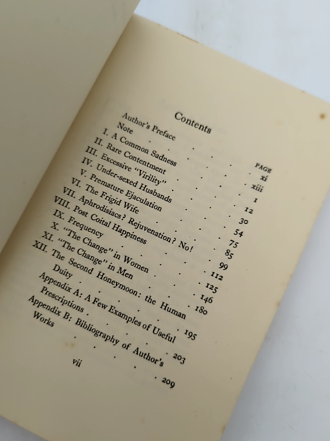 Enduring Passion by Marie Carmichael Stopes (Cloth, 1928) 1st Edition by Marie Carmichael Stopes