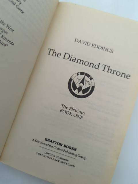 The Diamond Throne (the Elenium, Book 1) by David Eddings, Fantasy by David Eddings