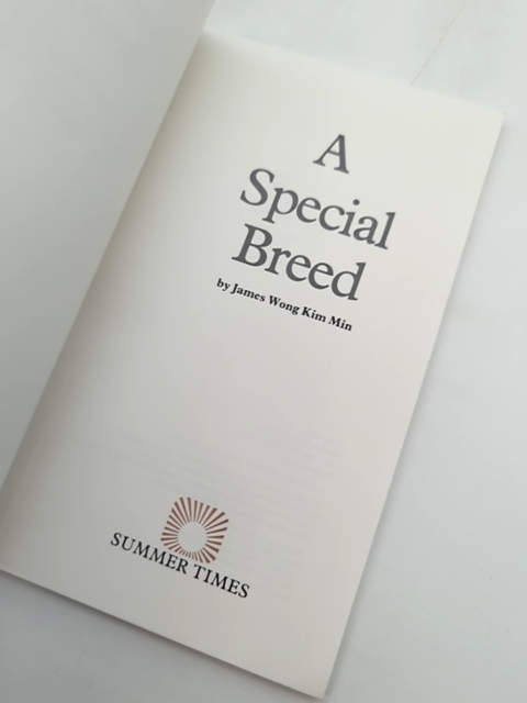 Special Breed by James Wong Kim Min (Paperback, 1981) by James Wong Kim Min