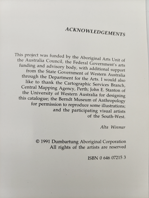 Nyungar Art from the South-West Region of Western Australia, Dumbartung Aborigin by Dumbartung Aboriginal Corporation