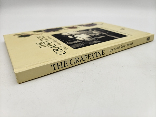 The Grapevine Quick And Tasty Cookbook by Peter Holland & Liz Byrsky SIGNED by Liz Byrski, Peter Holland