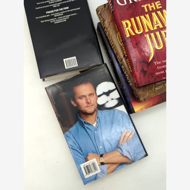 5x John Grisham Hardcover Bundle: Client, Testament, Partner, Runaway Jury... by John Grisham — photo 6