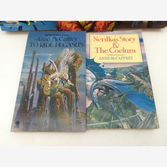 Anne McCaffrey Paperback Bundle 5x Vintage paperback books The Rowan, ACE BAEN by Anne McCaffrey — photo 2