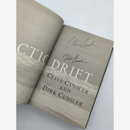 Arctic Drift (a Dirk Pitt Novel, #20) Clive Cussler & Dirk Cussler Signed by Dirk Cussler, Clive Cussler — photo 2
