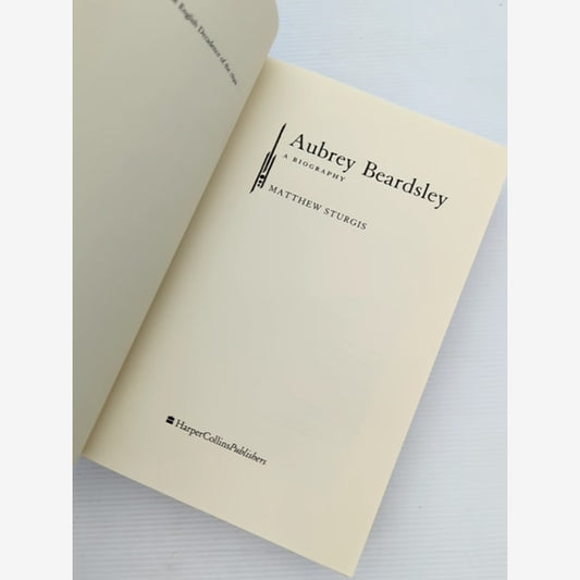 Aubrey Beardsley Biography by Matthew Sturgis, Art History by Matthew Sturgis — photo 2