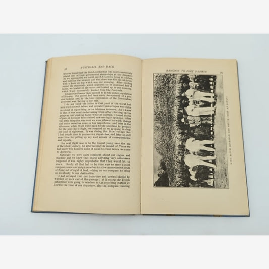 Australia and Back by Sir Alan Cobham (Hardcover) 1st Edition Aviation Book by Sir Alan Cobham — photo 2